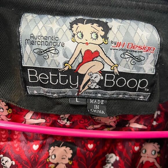 ⚡CLOSET CLEAR-OUT: PRICE DROP⚡ RARE Vintage Betty Boop JH Design Jacket - Picture 4 of 14